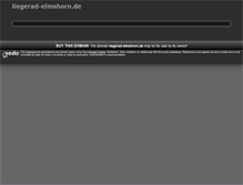 Tablet Screenshot of liegerad-elmshorn.de